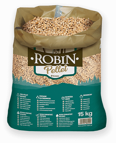 worek pelletu opałowego Robin do kupienia w Grójcu lub sklepie internetowym